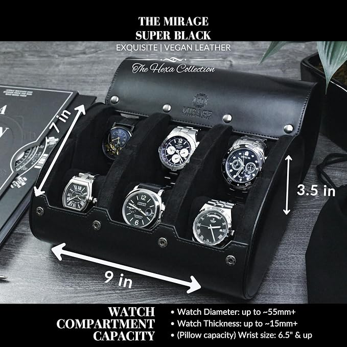 Black Watch Case for Men - Image 4