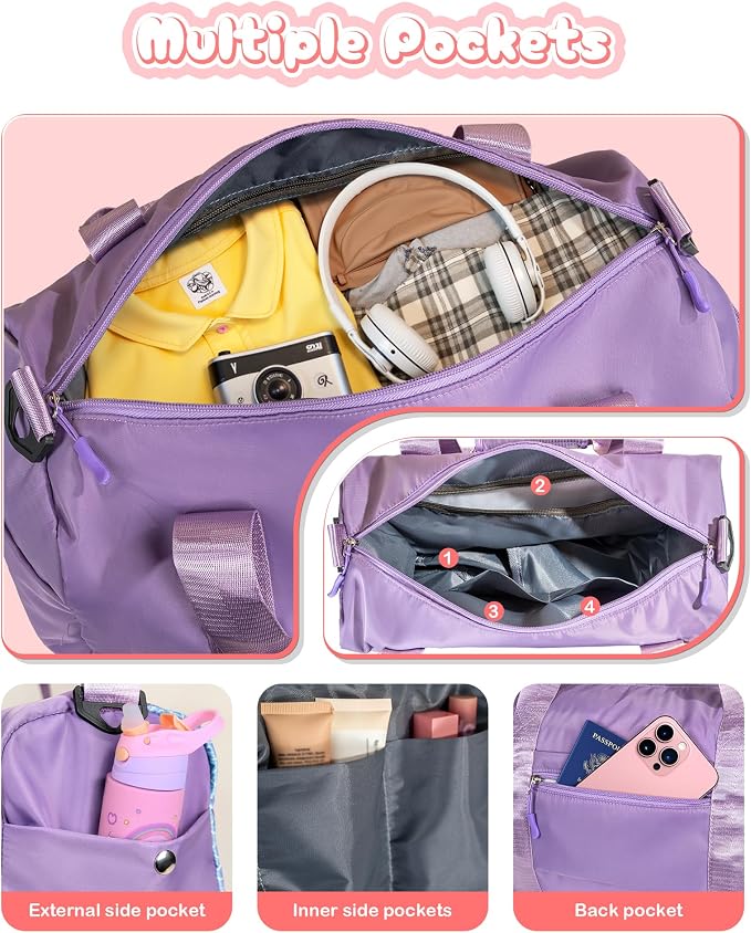 4 Year Old Girl Birthday Gifts-Girl Gym Bag - Image 5