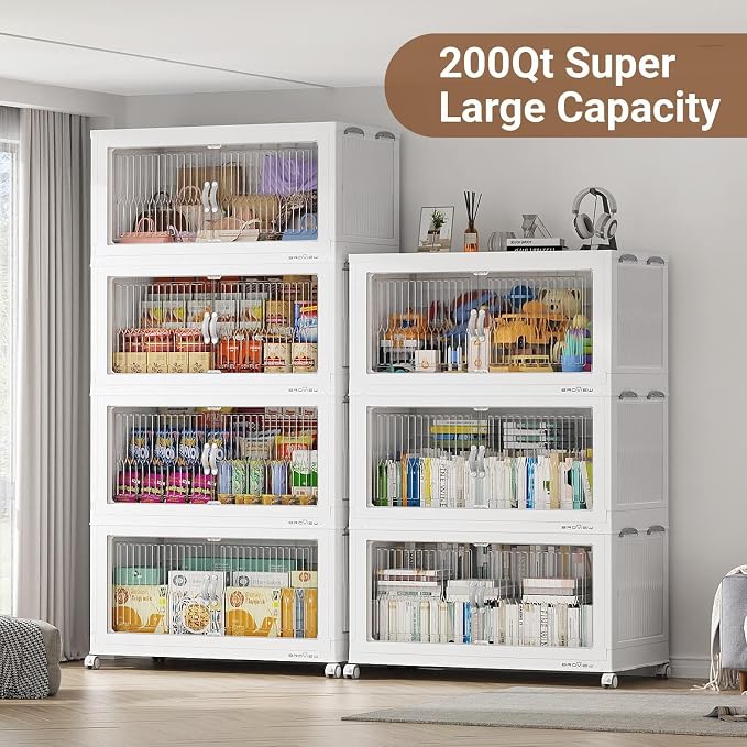 BROVIEW 600Qt Extra Large Stackable Storage Bins - Image 7