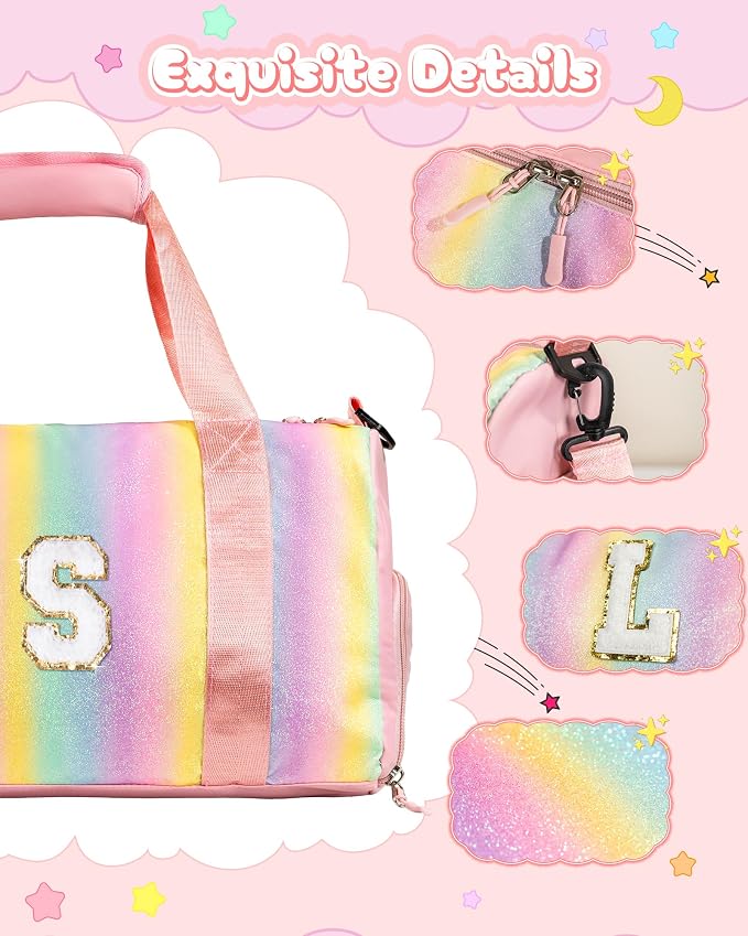 Dorm Room Essentials for Girls-Girl Gym Bag - Image 4