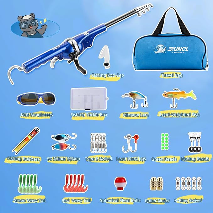 RUNCL Kids Fishing Pole - Image 7