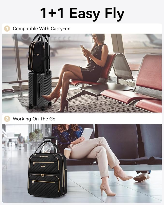 LUGGEX Underseat Carry On Luggage - Image 8