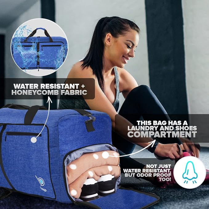 Bago Large Foldable Duffel Bags - Image 4