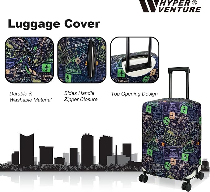 HYPER VENTURE Washable Luggage Cover - Image 2