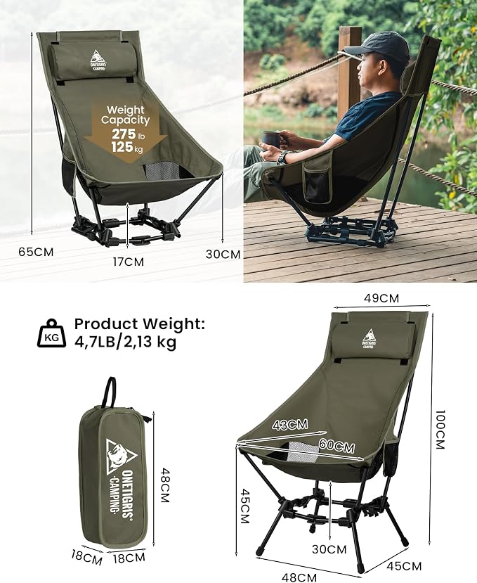 OneTigris Dragonhide Oversized Camping Chair - Image 3