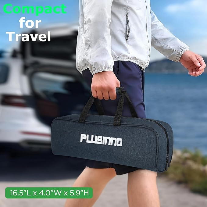 PLUSINNO Fishing Rod, Telescopic Fishing Rod and Reel Combo, Collapsible Travel - Image 6