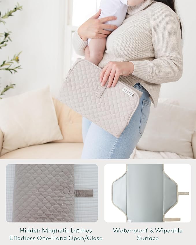 Lily Miles Baby Changing Pad Portable, Diaper Changing Mat - Image 3