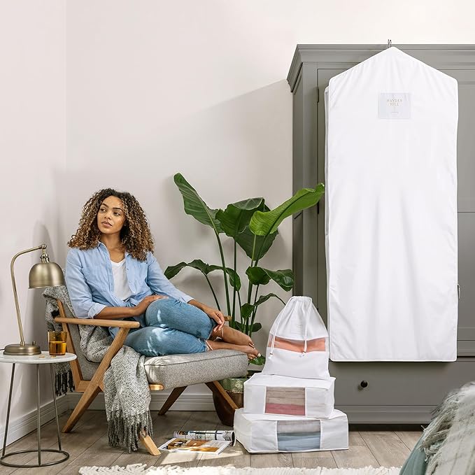 Hayden Hill Luxury Organic Cotton Garment Storage Bag - Image 9