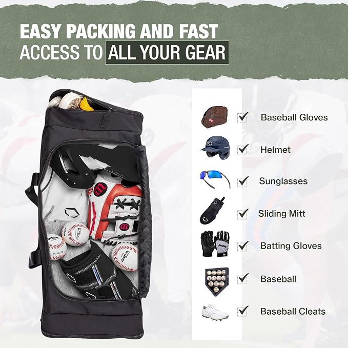 Jetstream Heavy Duty Multi Pocket Durable Sports Gym Equipment Travel Duffel Bag - Image 5