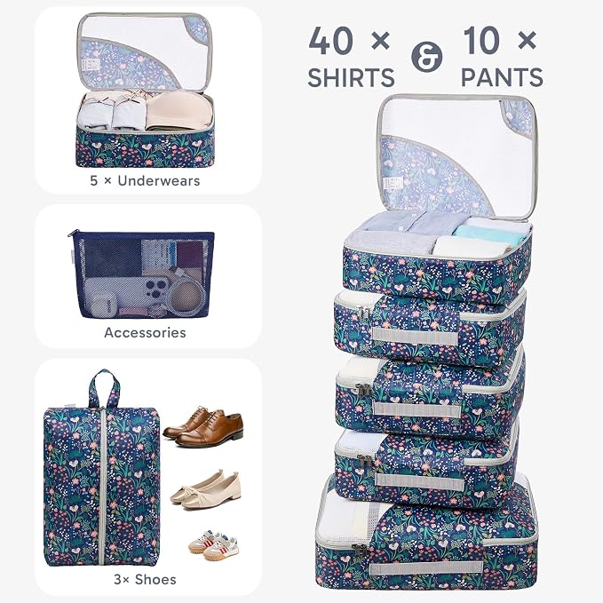 ALL INCLUDED 10 Set Durable Packing Cubes - Image 4