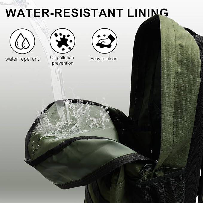 Wrangler Tradesman Backpack, Water Resistant Casual Daypack - Image 4