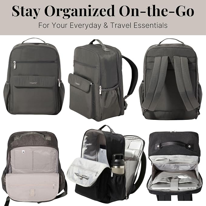Baggallini Everyday Laptop Backpack - Image 5