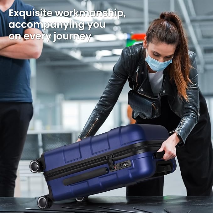 Hardside Carry On Luggage 22x14x9 Airline Approved - Image 5