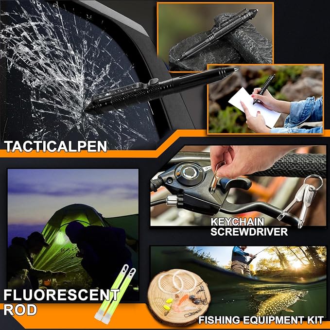 Gifts for Men Dad Him Birthday Christmas Fathers Day, Cool Gadget/Survival Gear - Image 7