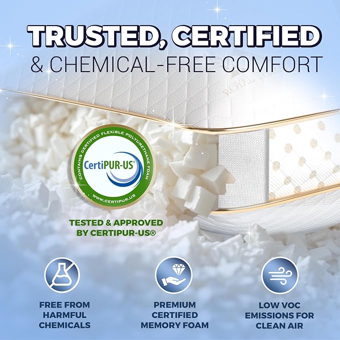 Royal Therapy King Memory Foam Pillows - Image 4