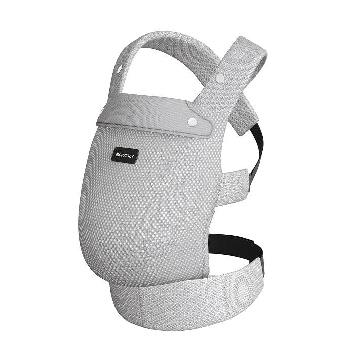Momcozy Breathable Mesh Baby Carrier, Ergonomic and Lightweight Infant Carrier - Image 9