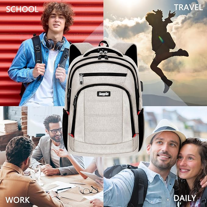 Travel Laptop Backpack for Women, School Backpack - Image 2