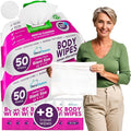XL Bath Wipes for Adults Bathing No Rinse by DuraCleanse