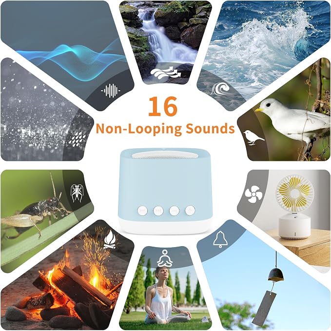 Portable White Noise Machine, Mini Sound Machine - Image 6