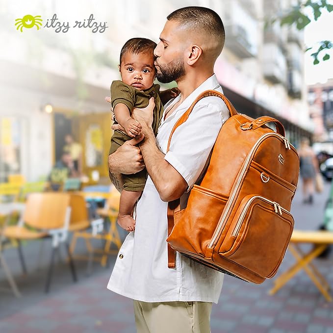 Itzy Ritzy Diaper Bag Backpack – Large Capacity Boss Plus Baby Backpack Diaper - Image 10