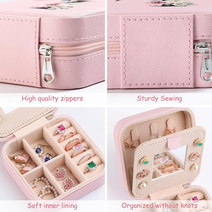 AYGXU Travel Jewelry Box for Women and Girls - Image 6