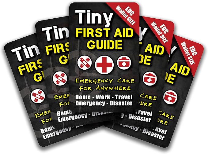 Tiny First Aid Guide: Emergency Medical Care by ULTIMATESURVIVALTIPSBEPREPARED-BECAUSEYOUNEVERKNOW