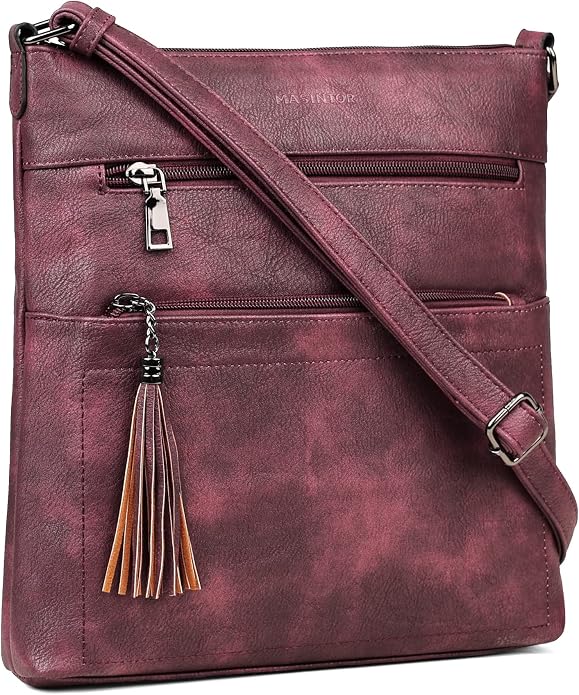MASINTOR Crossbody Purses for Women, Adjustable Strap Shoulder Bag - Image 8