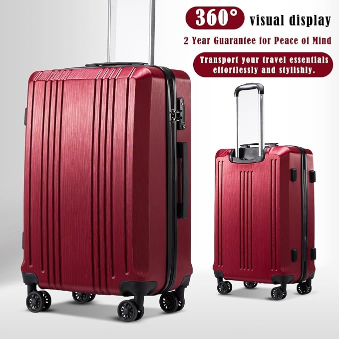 Coolife Luggage Suitcase PC+ABS - Image 2