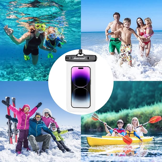 Hiearcool Waterproof Phone Pouch, Water Proof Phone Case - Image 8