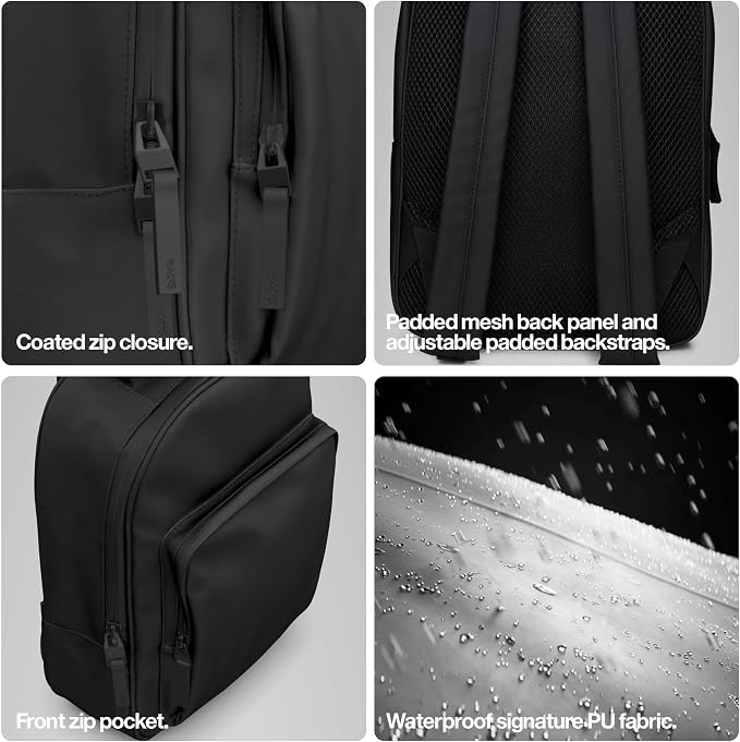 RAINS Large Book Daypack, Laptop Bag, Waterproof, 2 Year Warranty - Image 4