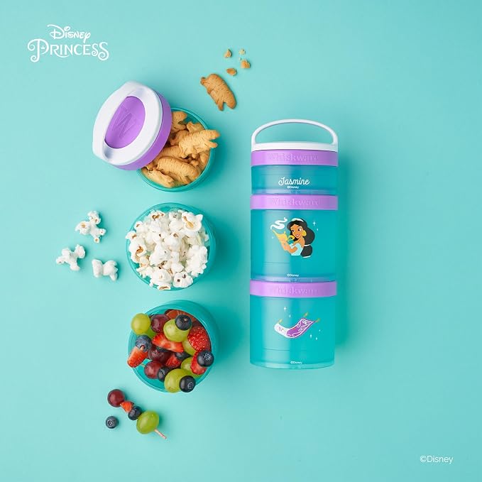 Whiskware Disney Princess Aladdin, Stackable Snack Containers - Image 6