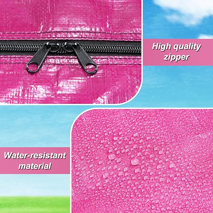 4 Pcs 66 Gallon Large Moving Bags - Image 3