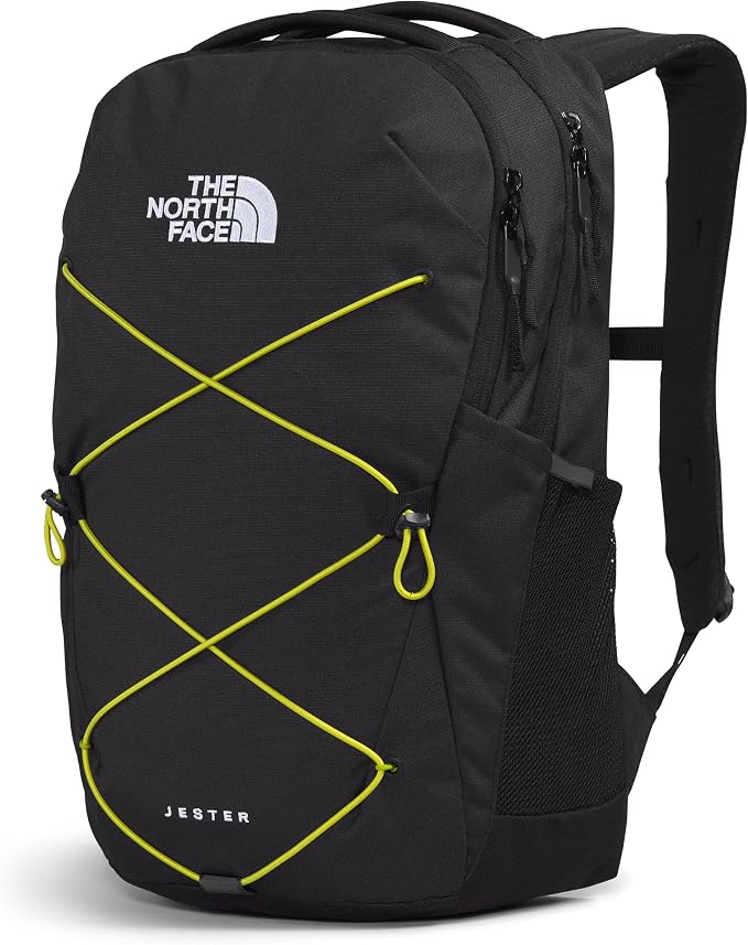 The North Face Jester Everyday Laptop Backpack, TNF Black Light Heather/Sulphur - Image 2