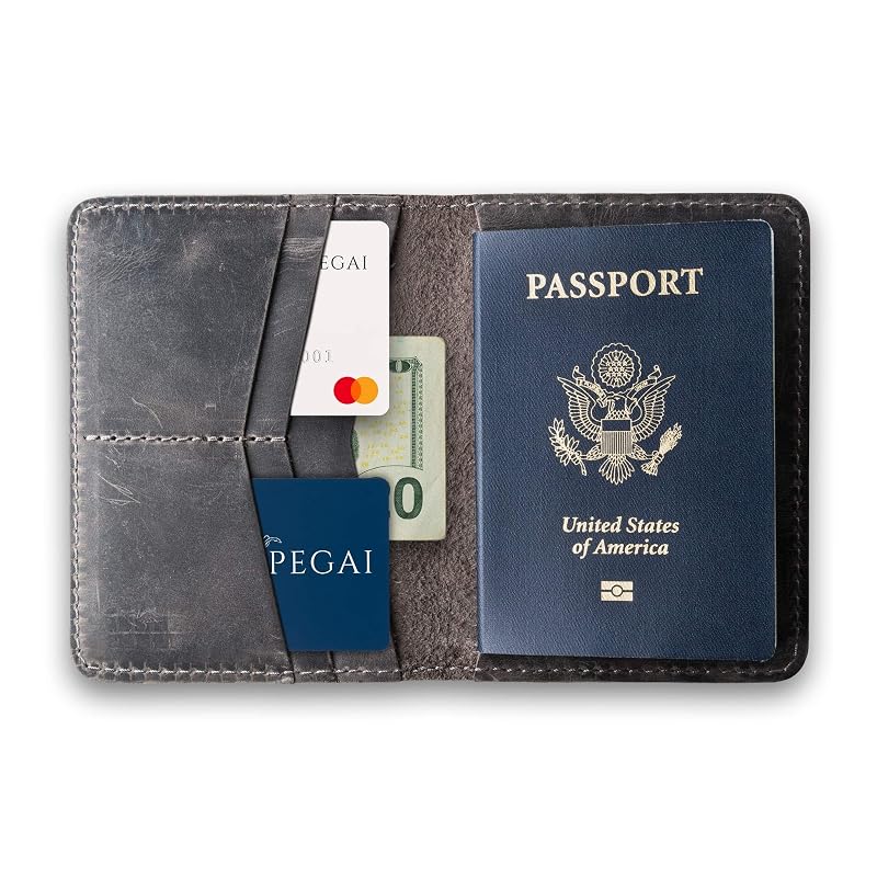 PEGAI Personalized Leather, Passport Holder - Image 2