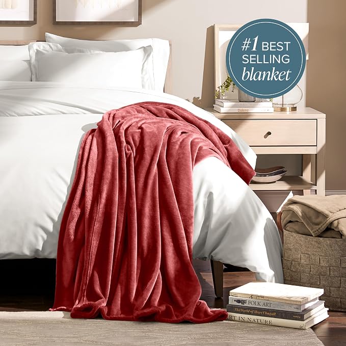 Bare Home Fleece Blanket - Image 2