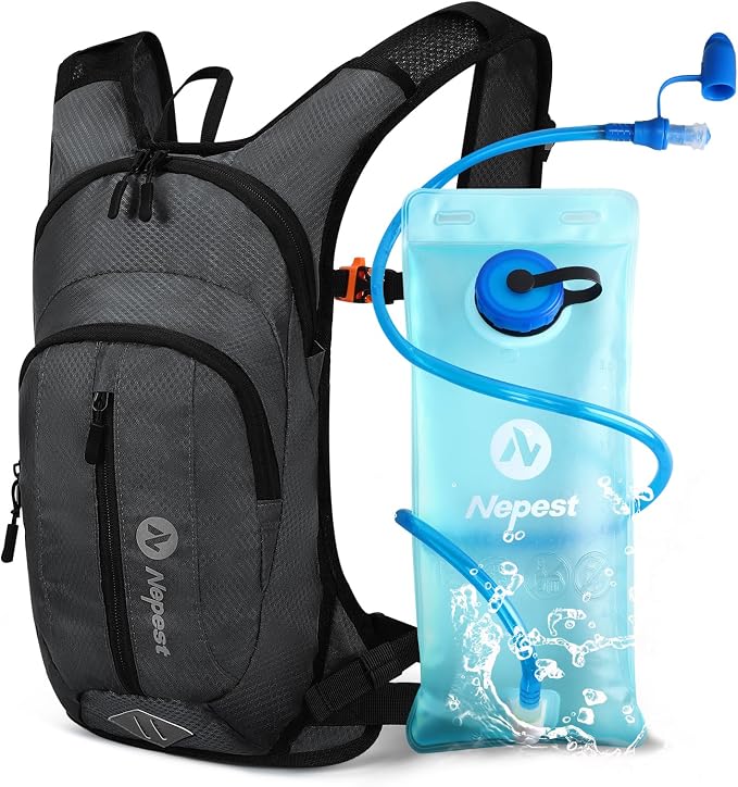 Nepest Hydration Pack Backpack for Women & Men, Lightweight Water Backpack by NepestSports