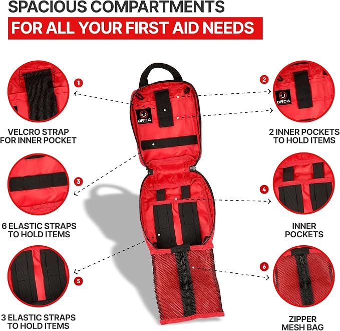 MOLLE Rip Away EMT First Aid IFAK Pouch Medical Empty Bag - Image 4