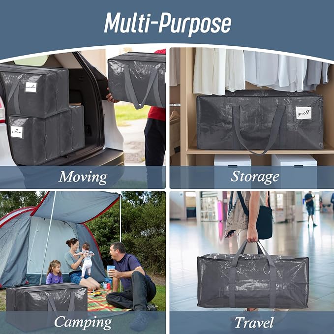 6 Pack Extra Heavy Duty Large Moving Bags - Image 7