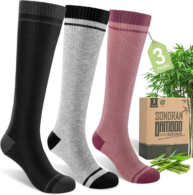 Bamboo Viscose Compression Socks by Sonoran