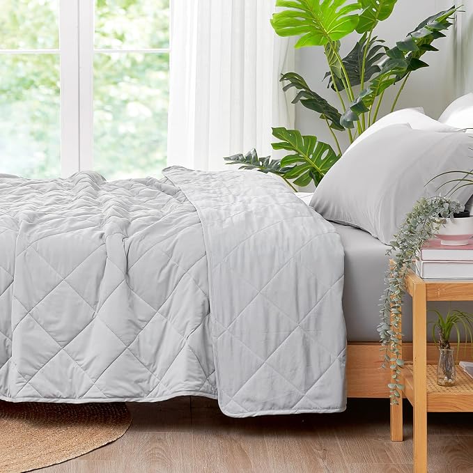 Cozy Bliss Cooling Blanket for Hot Sleepers, Q-Max 0.4 Cooling Comfort Queen - Image 5