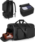 50L Convertible Garment Duffle Bag Backpack by Smasrob