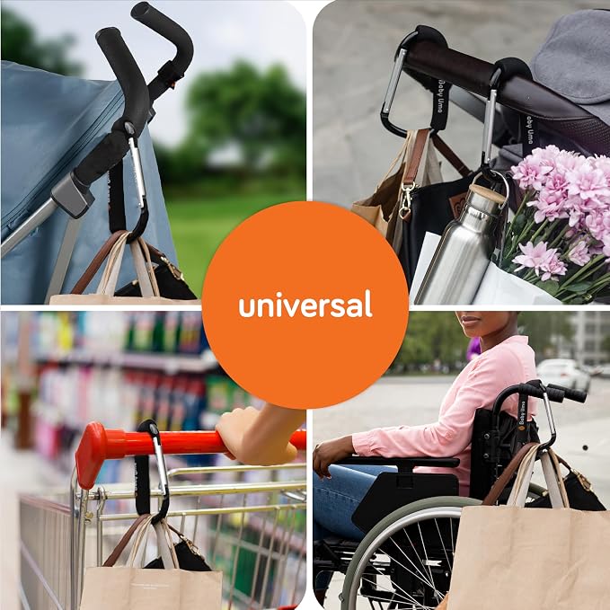 Baby Uma XL Stroller Hooks for Bags - Image 3