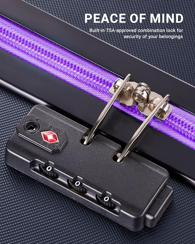 28 inch Luggage Hardside and Lightweight Suitcase - Image 6