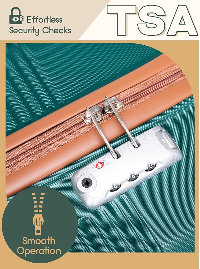 Luggage Sets 5 Piece, Suitcases - Image 4