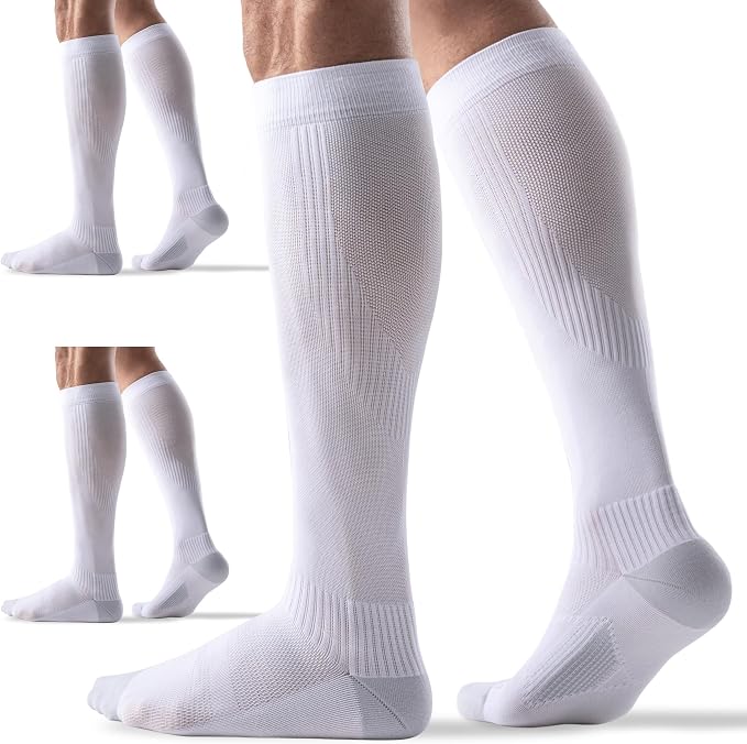 3 Pairs Compression Socks 15-20 mmHg by Bbfrey