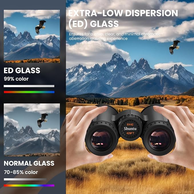 Premium ED Binoculars 10x42 for Adults - Image 5