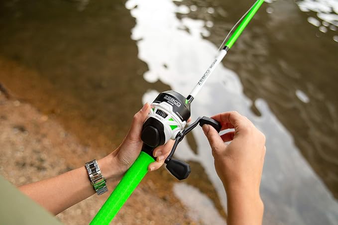 Zebco Roam Telescopic Fishing Rod and Spinning or Spincast Fishing Reel Combo - Image 11