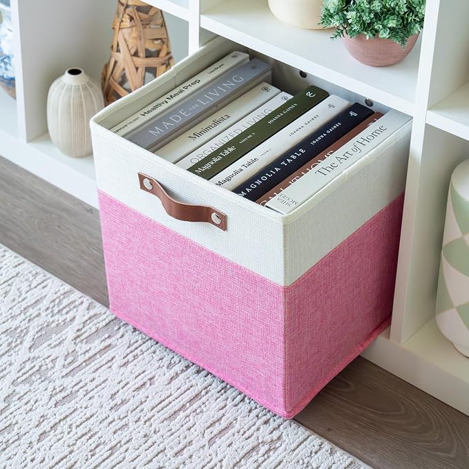 OrganiHaus 12x12 Fabric Storage Bins - Image 5