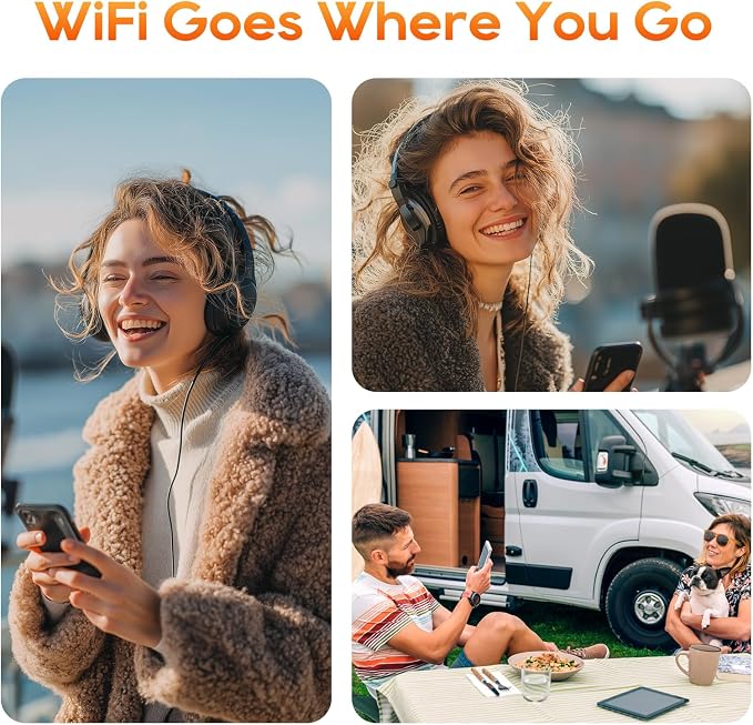 Portable Mobile Hotspot–eSIM Global WiFi Hotspot, No SIM Card/Contract Needed - Image 7