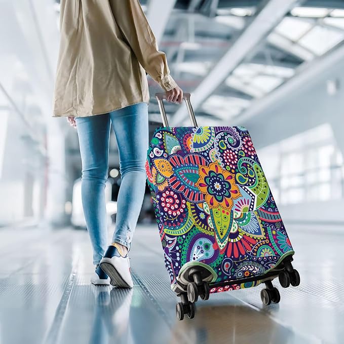 Travel Luggage Cover Suitcase Protector Fits 18-32 Inch Wheel Covers - Image 7